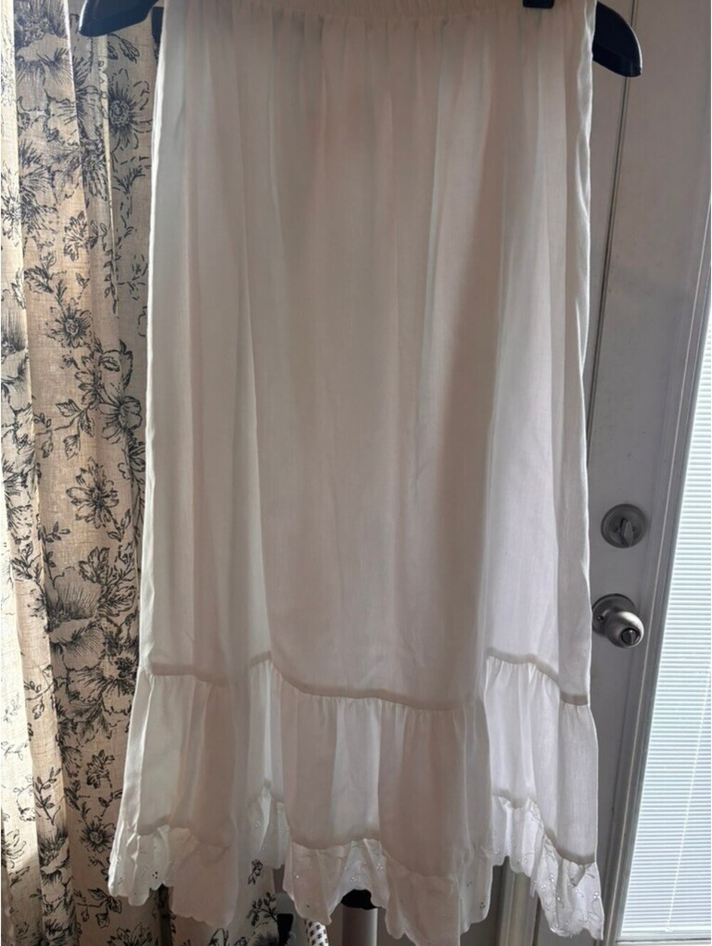 Vintage White Prairie Skirt